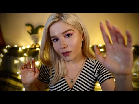 Your sleep is in my hands 🙌 ASMR relaxing dry & creamy sounds, nails tapping, finger snapping 🧴