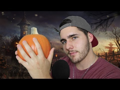 ASMR - Binaural Pumpkin Tapping - Halloween Ramble - Ear-To-Ear