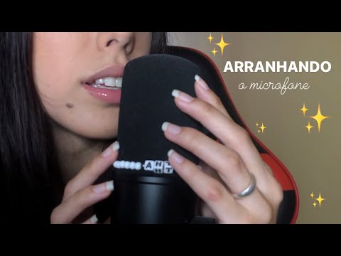 ASMR- ARRANHANDO O MICROFONE