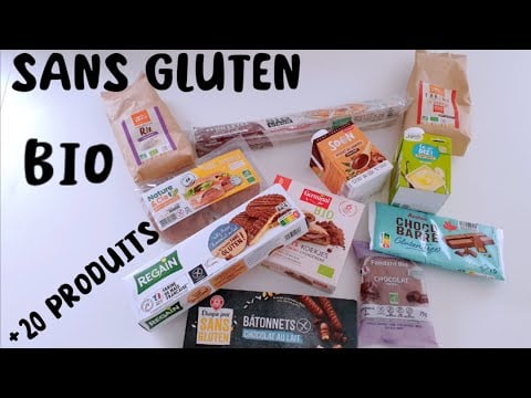 #ASMR FR 🍪 Retour de Courses SANS GLUTEN et/ou BIO (Quasiment des produits sucrés)