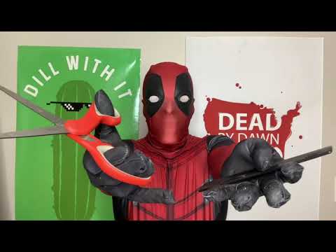 Wednesday Tingles - ASMR Deadpool Haircut