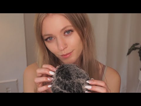 ASMR Super calm and gentle fluffy scratching | Blue Yeti