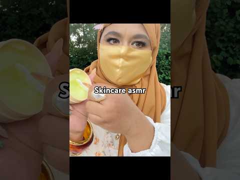 Asmr skincare in nature☀️🌼🍃🪾 #asmrskincare #skincareasmr