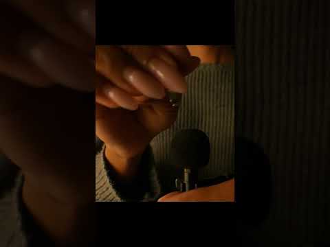 ASMR up close mini mic sounds 🎤✨ #asmr #relax #tingles #asmrsounds #notalking  #triggersforsleep