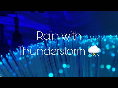 SUARA HUJAN BUAT CEPAT TIDUR⛈️ (Rain+Thunderstorm)