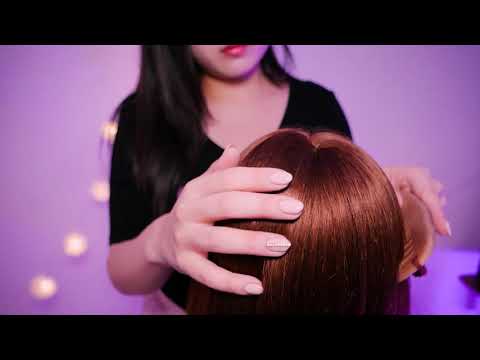 ASMR Hair Brushing & Scalp Massage  Help You Sleep