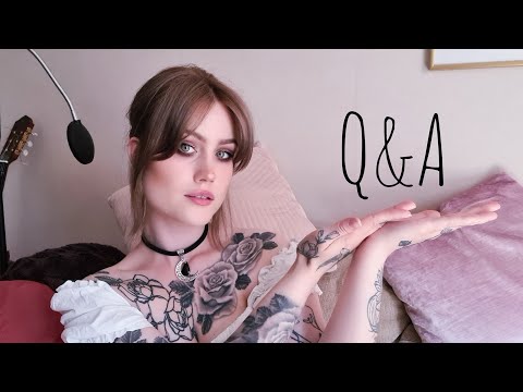 Flower Cloud ASMR Q&A