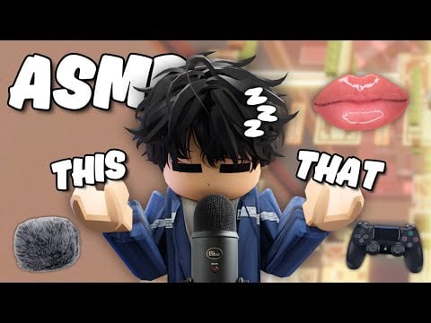 Roblox ASMR ~ This or That (mic scratching, mouth sounds, tapping) 👄💤