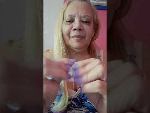ASMR Short # Sons da cartela de  remédio.  🥱🥱