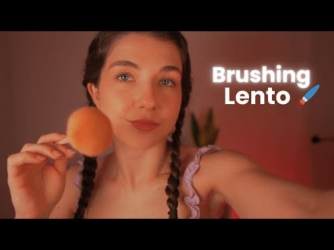 ASMR Sólo Brushing Lento Sobre la Cámara 🖌️ Puro Sonido Relajante para Dormir | Lonixy ASMR