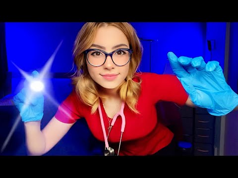 ASMR Relaxing Nurse Exam In BED 🩺 Full Body Medical Exam, ASMR For Sleep