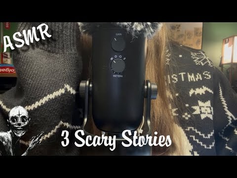 ASMR || Things That Aren't Quite Human - 3 Scary Stories 😱