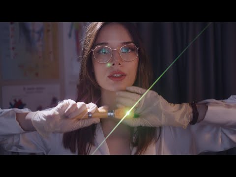 ASMR Midnight Cranial Nerve Exam ( Whispered Video for Sleep )