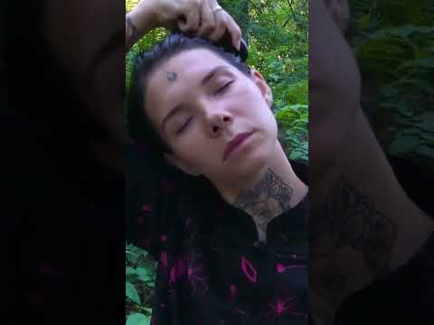 ASMR self-massage