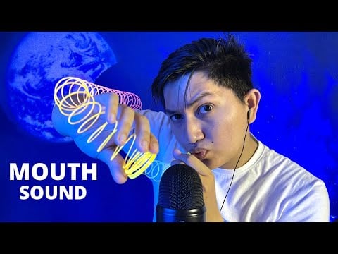 ASMR Mouth Sound 👄 with Supporting Objects