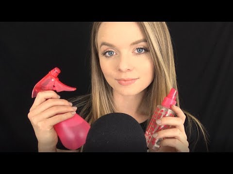 ASMR - Water Triggers [spraying, pouring, swishing]