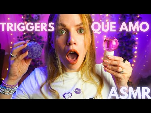 ASMR TRIGGERS QUE AMO de oreja a oreja