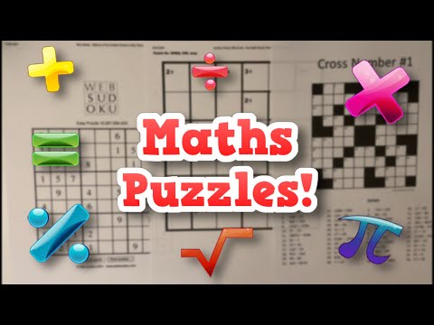 [ASMR] Maths Puzzles!