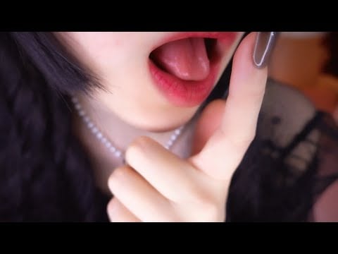 Asmr lens licking