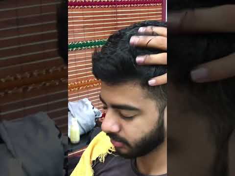 Head and Neck Massage #massagetherapy #headmassage #headandneckmassage #lahoribarber #relax