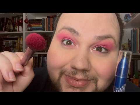 ASMR Doing Your Valentine's Day Makeup (roleplay)