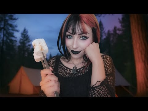 You Offered Marshmallows to the Lonely Alt Girl | ASMR Summer Camp roleplay