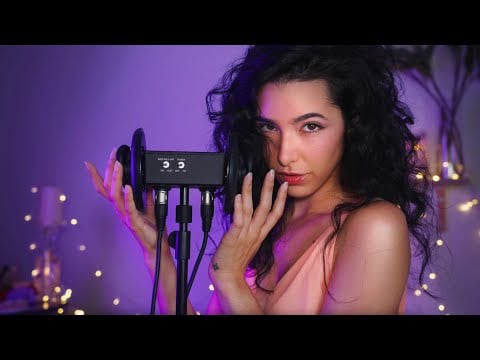 ASMR Touching Your Ears With Sleepy Cupped Whispers 💤