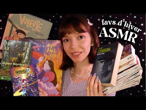 Mes favs d'hiver en ASMR 🐻‍❄️📚 (2023)