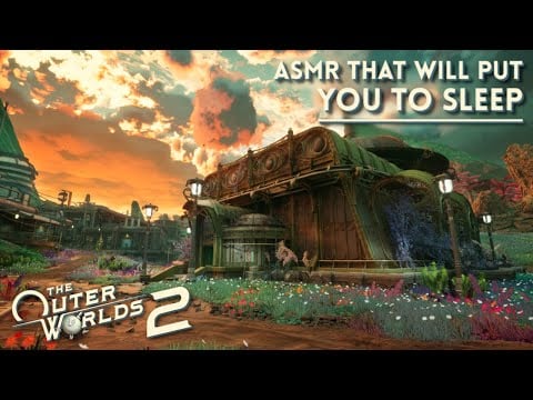 ASMR 🌌 The Most Relaxing Outer Worlds 2 Video ✨ Character Creation & Walking Around