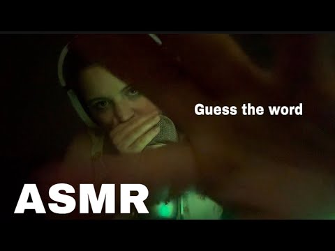 ASMR|| Guess the word + Rambling
