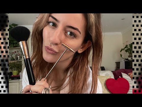 ASMR Chaotic Cranial Nerve Exam P2 (Ft Luna Bloom ASMR)