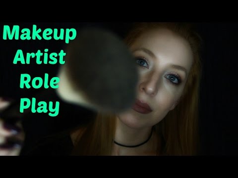 ASMR Relaxing Makeup Artist Role Play