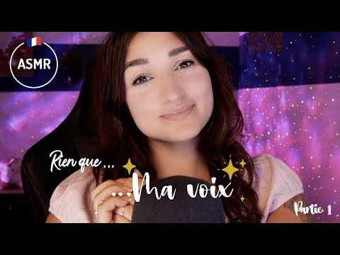 ASMR FRANCAIS : JE T'ENDORS QU'AVEC MA VOIX 📖
