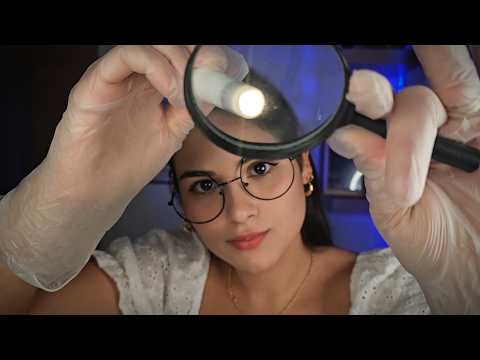 ASMR Exame Médico em seu Couro Cabeludo| ROLEPLAY Médico
