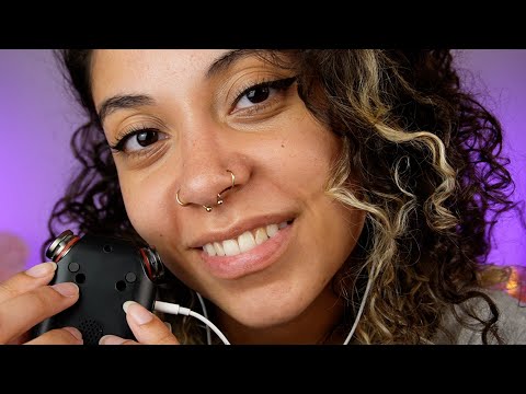 Tascam Background ASMR | For gaming, studying, reading, etc (mouth sounds, inaudible, hard candy,)