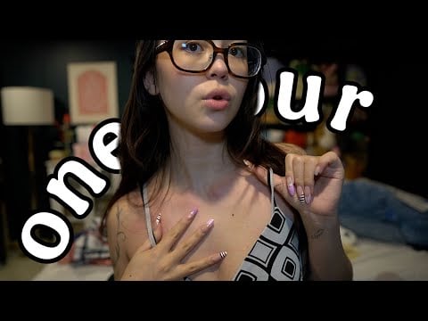 1 HOUR ASMR: Body Triggers, Collarbone Tapping, and Strap Snaps