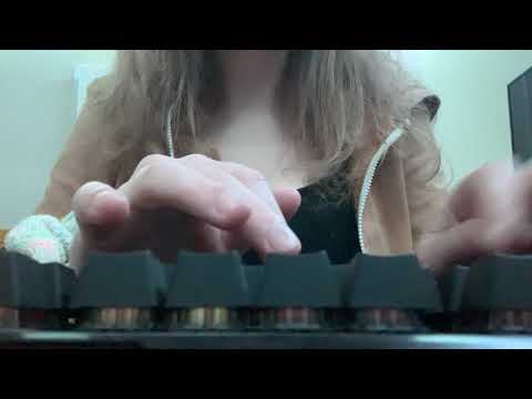 ASMR Mechanical Keyboard Sounds | Red Switches