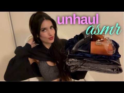 asmr unhaul with me✨👡shoes & clothes for donation💝