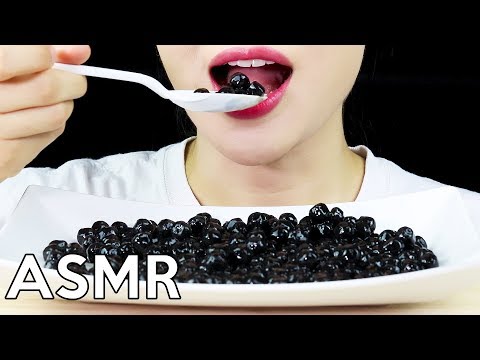 ASMR Tapioca Pearls *Chewy* Eating Sounds 타피오카펄 리얼사운드 먹방_Part2