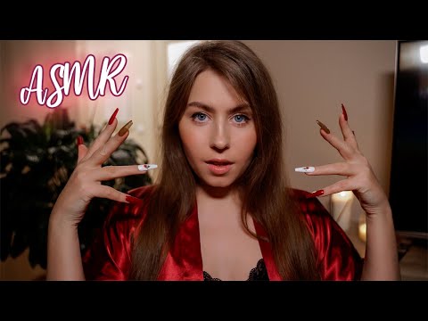 ASMR Tingly Long Nails Tapping