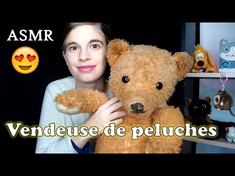 [ASMR français] Vendeuse de peluches - Roleplay soft spoken pour enfant
