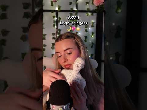 ASMR which is your favourite trigger? 💖 #asmrtriggers #asmrsounds