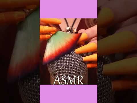ASMR Mic Scratching & Mic Brushing ❤️ #shorts