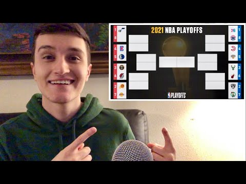 2021 NBA Playoffs Predictions 🏀 ( ASMR )