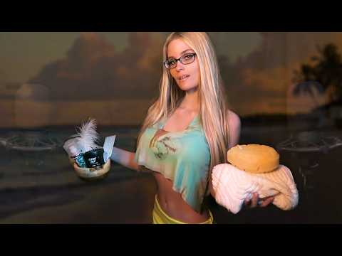 ASMR Luxury Ocean Spa 🌊 Scalp, Face & Back Relaxation for Deep Sleep