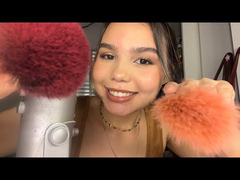 ASMR | SONS DE BOCA + PINCEL NA TELA (para você dormir agora) 💤😴