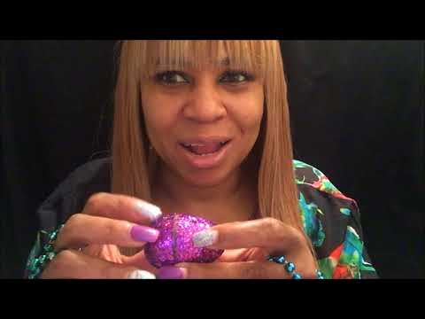 1K ASMR Tingles Easter Basket, Glitter Eggs and Jelly Beans