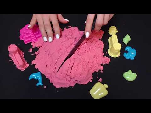 АСМР Кинетический песок, шепот, триггеры | ASMR: Kinetic Sand, Relax, Tingles, And Sleep | Whisper