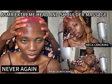 🦋ASMR🦋My Sister Gave Me a Tremendous INDIAN Head Massage & Shoulder Massage, for Sleep"