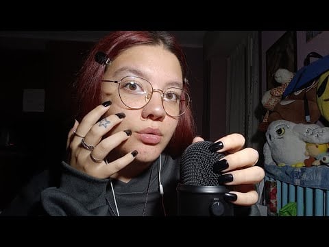 MY FACE IS PLASTIC & GLASS (Tapping, Scratching, Squeezing) 😴💜 | ASMR ITA